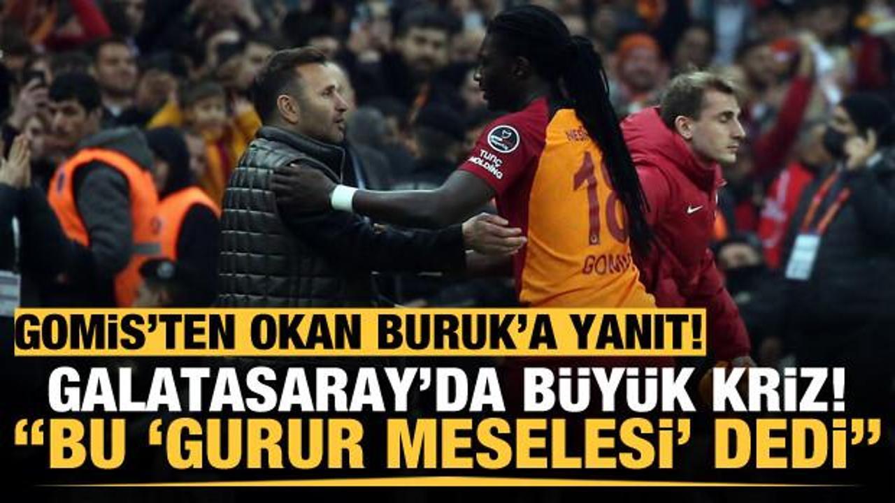 Okan Buruk açıkladı! Galatasaray'da Gomis krizi: "Bu gurur meselesi"