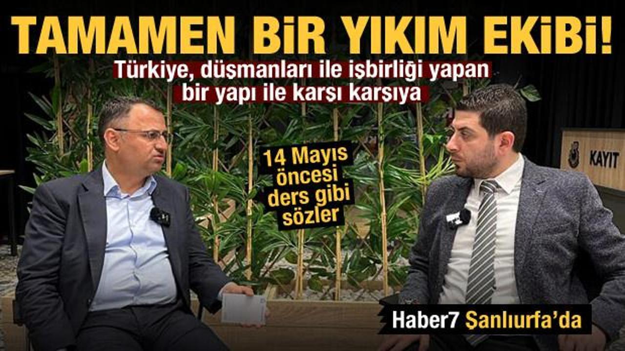14 Mayıs &ouml;ncesi ders gibi s&ouml;zler: D&uuml;şmanlarla işbirliği yapan yapıyla karşı karşıyayız!