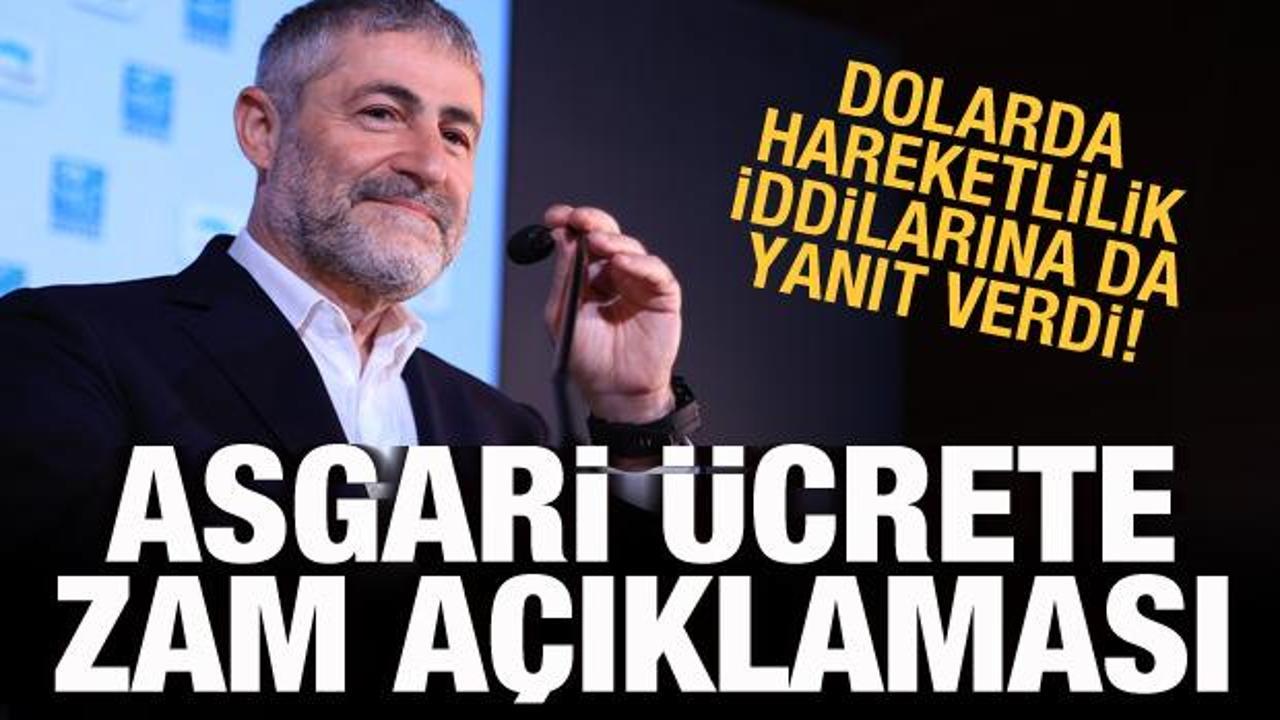 Bakan Nebati'den asgari &uuml;crete zam a&ccedil;ıklaması: Bakanlık &ccedil;alışıyor