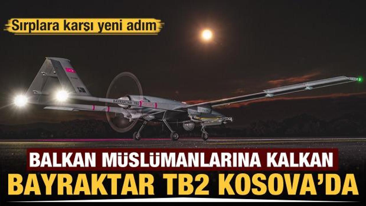 Balkan M&uuml;sl&uuml;manlarına kalkan! Kosova G&uuml;venlik G&uuml;&ccedil;leri Bayraktar İHA'larını teslim aldı