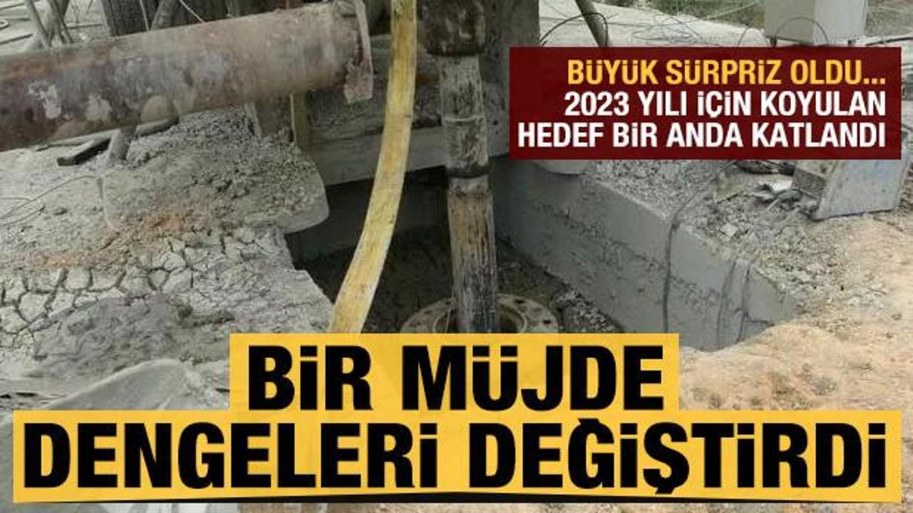 Bir m&uuml;jde dengeleri değiştirdi: T&uuml;rkiye koyduğu petrol hedefini bir anda katladı