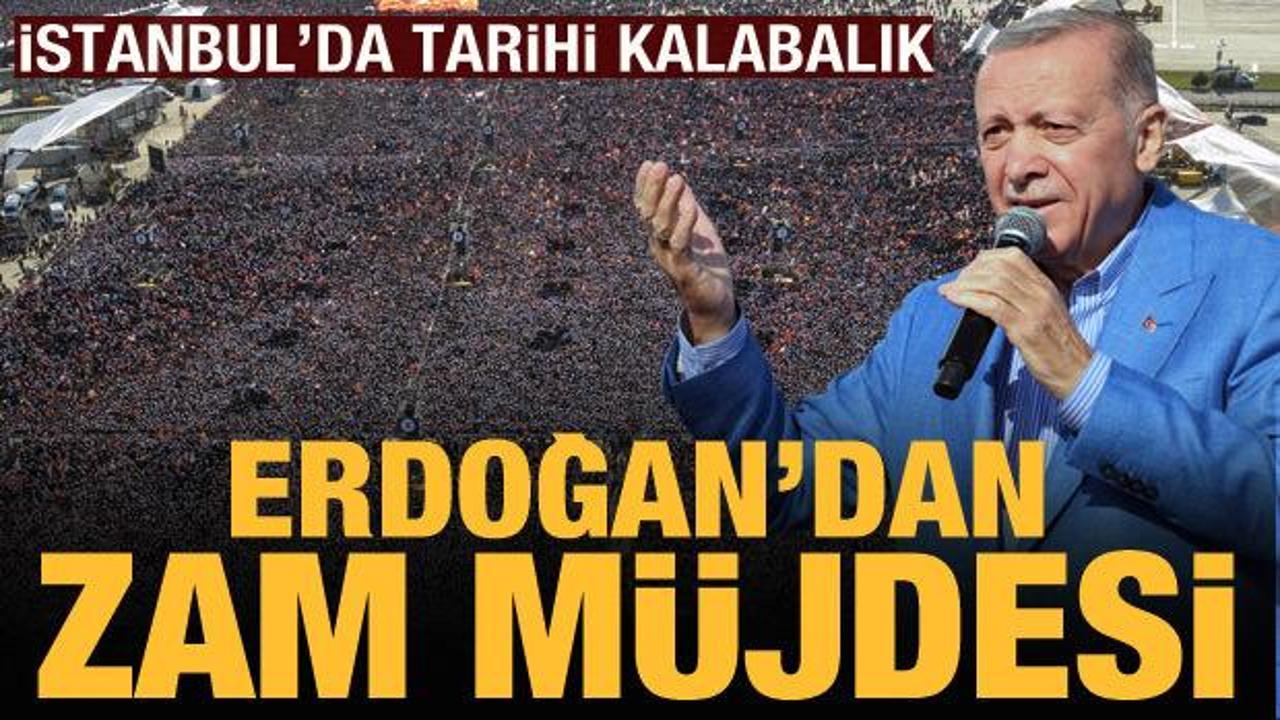 Cumhurbaşkanı Erdoğan müjdeleri açıkladı: Zam oranı salı günü belli olacak