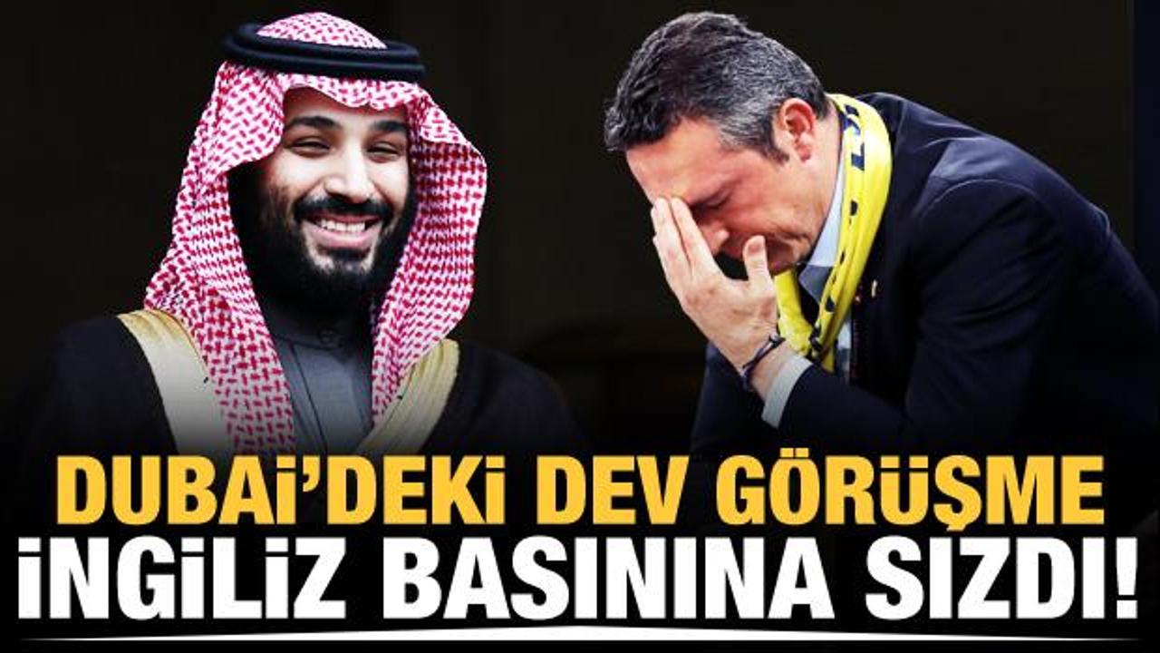 Dubai'deki dev g&ouml;r&uuml;şme İngiliz basınına sızdı!