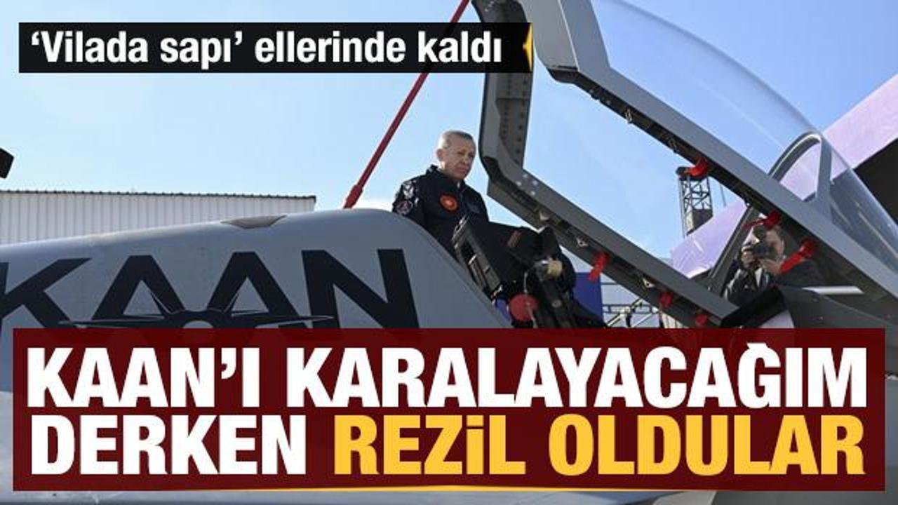 KAAN'ı eleştireceğim derken rezil oldular! 'Vileda sapı' ellerinde kaldı