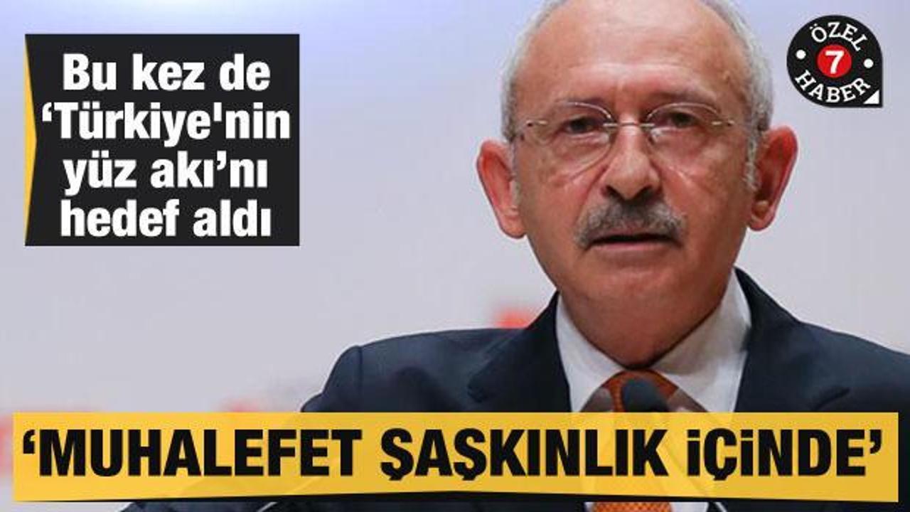 Kılıçdaroğlu bu kez de 'Türkiye'nin yüz akı'nı hedef aldı! 'Muhalefet şaşkınlık içinde'