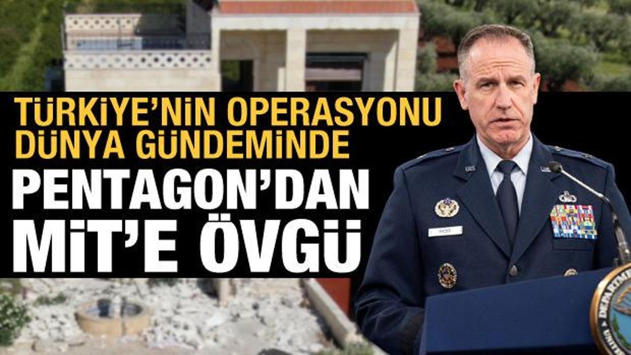 Pentagon'dan DEAŞ'ın sözde liderini etkisiz hale getiren MİT'e övgü