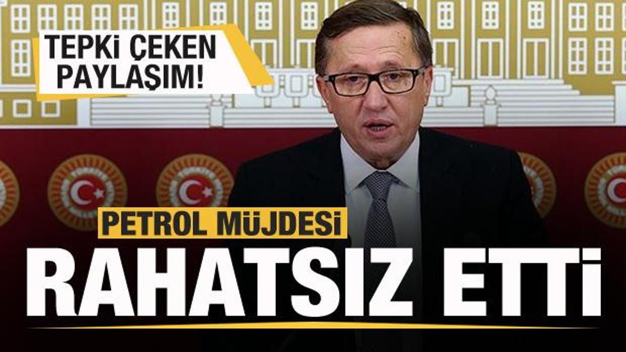 Petrol müjdesi rahatsız etti! İYİ Partili Lütfü Türkkan'dan tepki çeken paylaşım