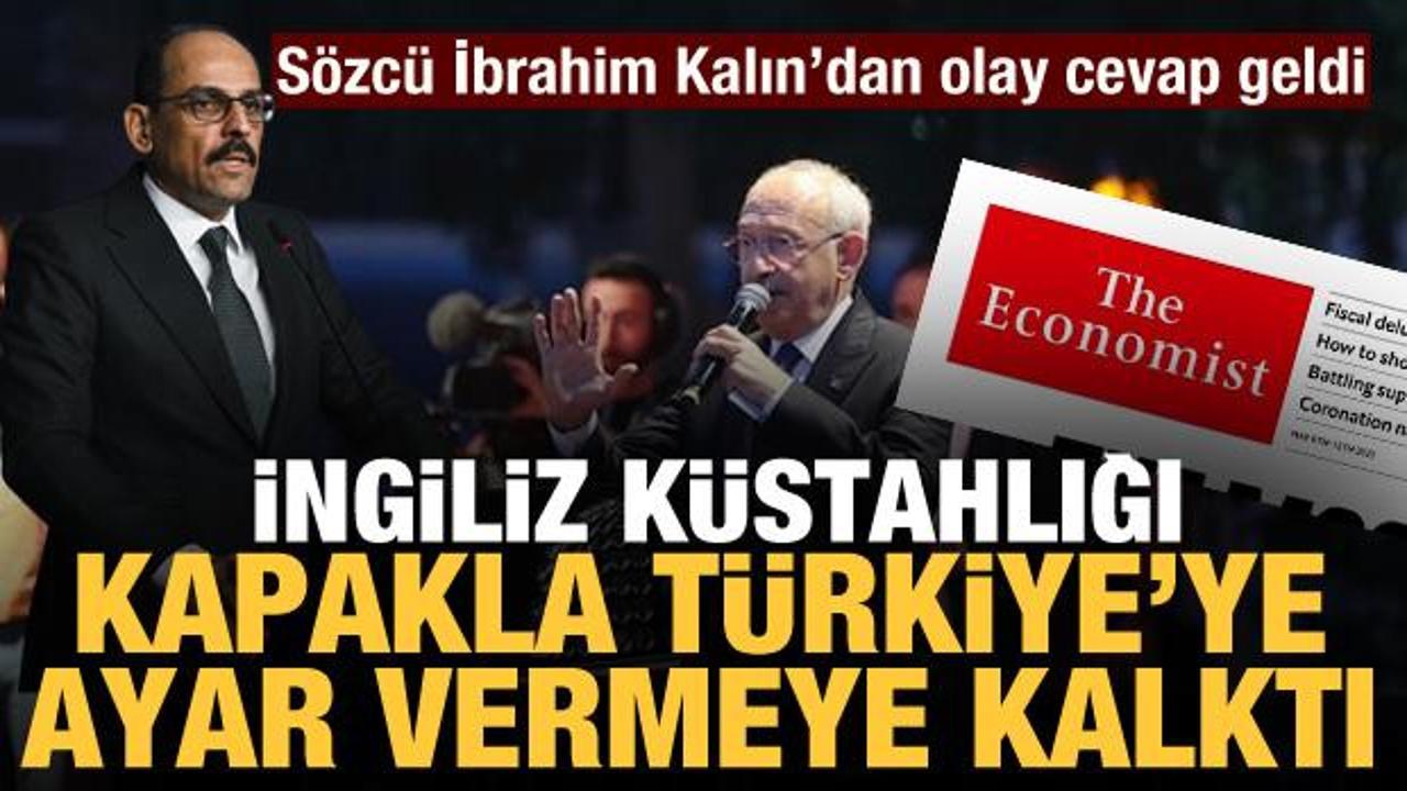 The Economist'ten seçim çağrısı: Erdoğan gitmeli! Hükümetten peş peşe tepkiler