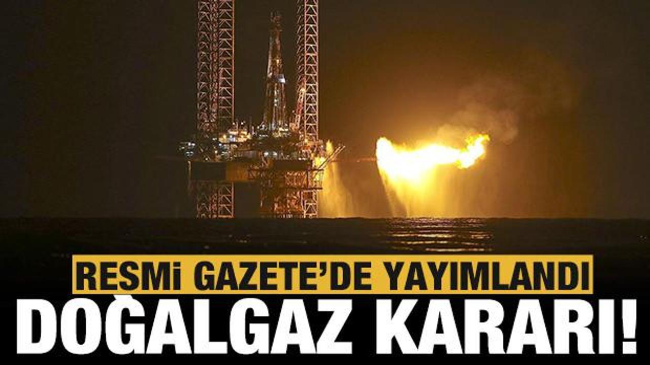 Ücretsiz doğalgaz kararı Resmi Gazete'de