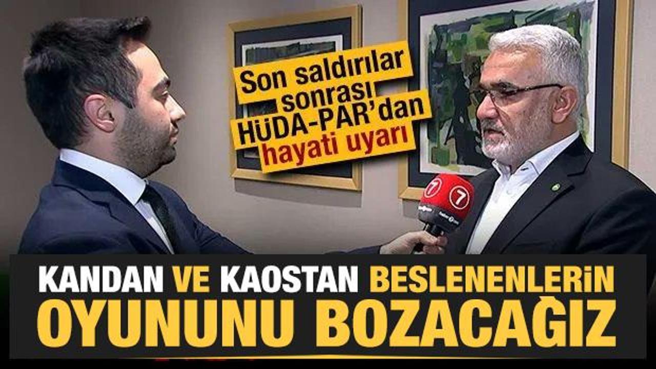 Zekeriya Yapıcıoğlu'ndan HDP'ye çok sert sözler