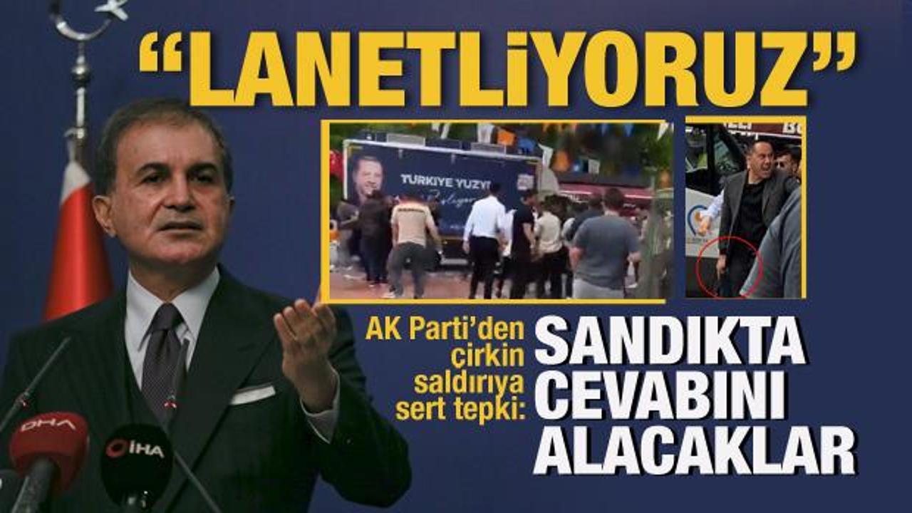 AK Partili Ömer Çelik: Her türlü kötü niyet ve provokasyon yine sandıkta cevabını alacak