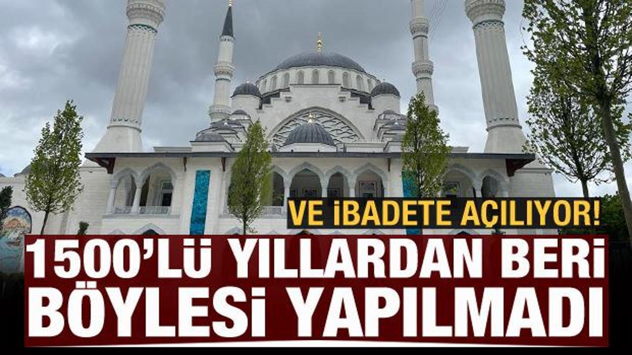 Barbaros Hayrettin Paşa Cami açılıyor! 1500'lü yıllardan beri böylesi yapılmadı