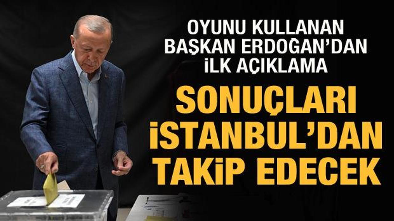 Cumhurbaşkanı Erdoğan oyunu kullandı: İlk a&ccedil;ıklama geldi
