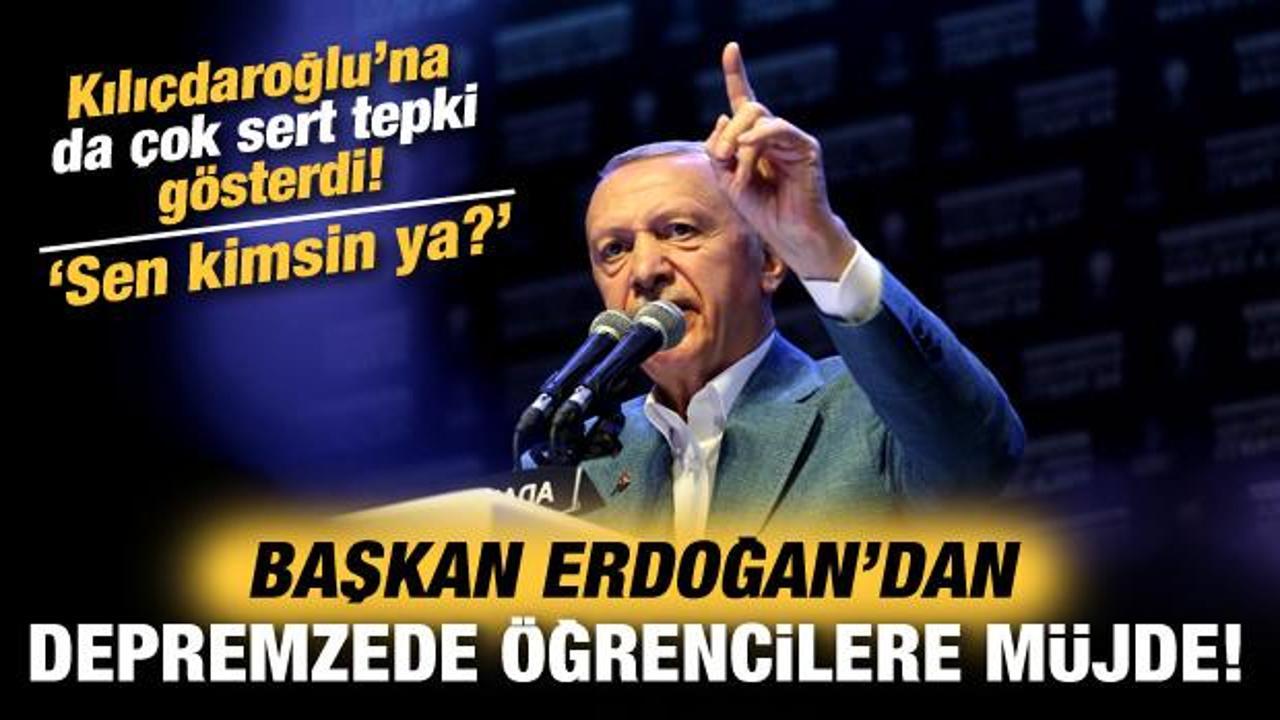 Cumhurbaşkanı Erdoğan'dan depremzede &ouml;ğrencilere devlet &uuml;niversitesi m&uuml;jdesi!