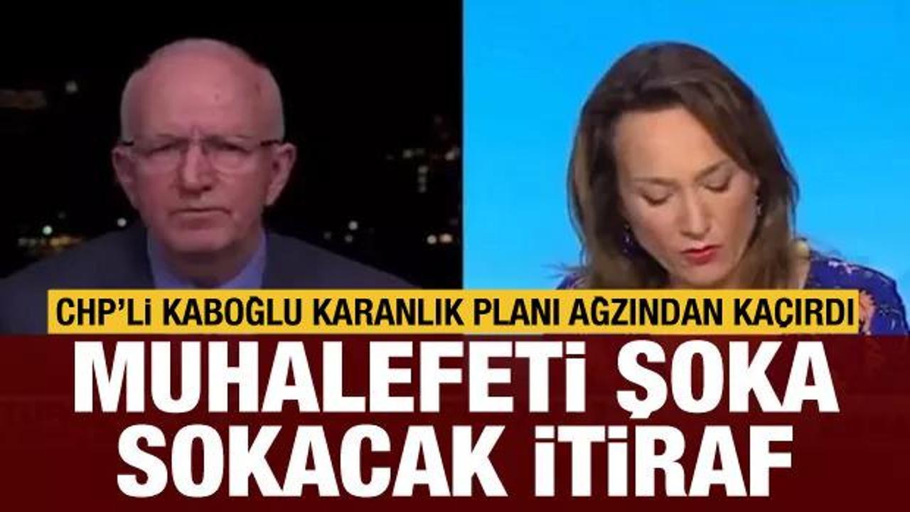 Fransızlara konuşan CHP'li Kaboğlu'dan korkunç HDP itirafı: Merkez parti olacak