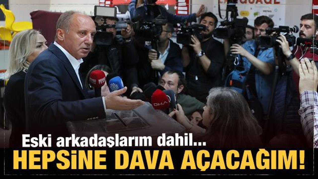 Oyunu kullanan Muharrem İnce'den son dakika açıklama