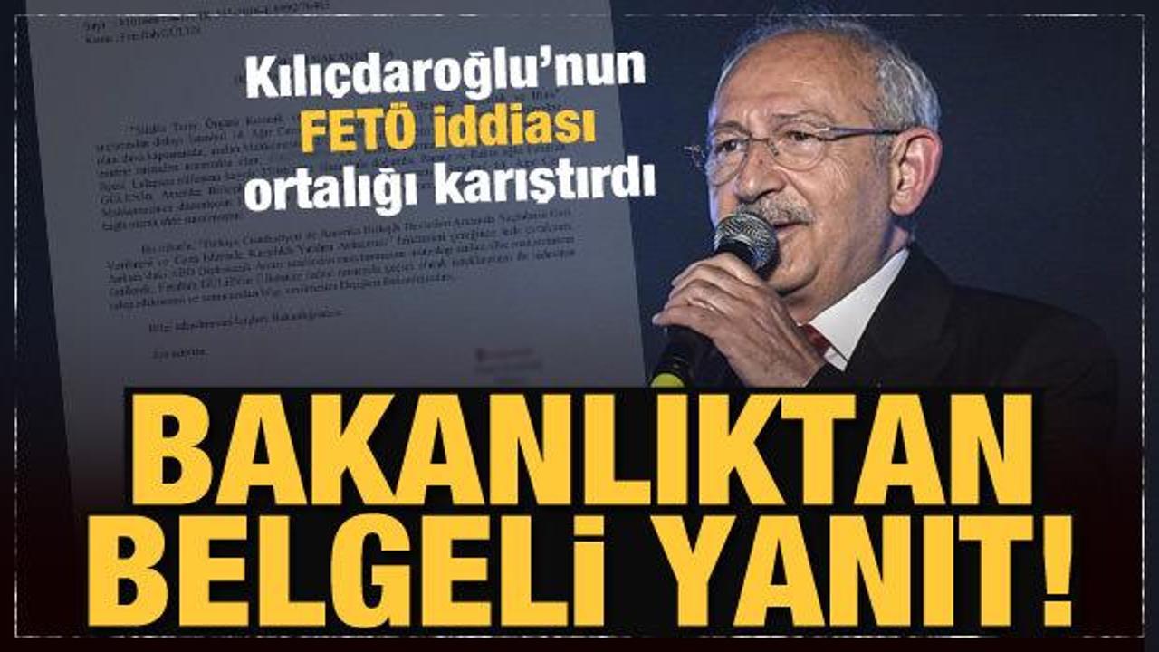 Ter&ouml;rist G&uuml;len&rsquo;in iadesinin talep edilmediği iddialarına bakanlıktan belgeli yanıt