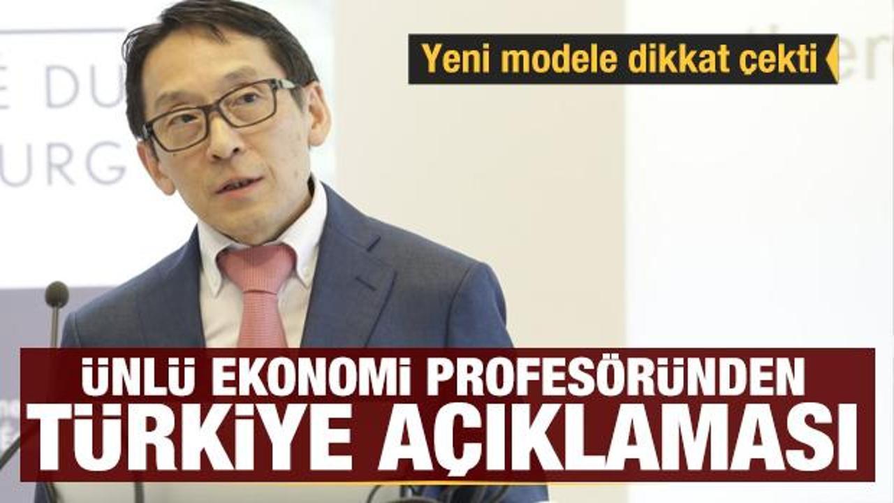 &Uuml;nl&uuml; ekonomi profes&ouml;r&uuml;nden T&uuml;rkiye Ekonomi Modeli'ne &ouml;vg&uuml;