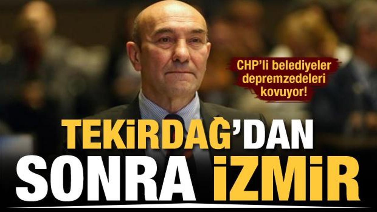 CHP'li İzmir B&uuml;y&uuml;kşehir Belediyesi depremzedeyi kaldığı konuttan kovuyor