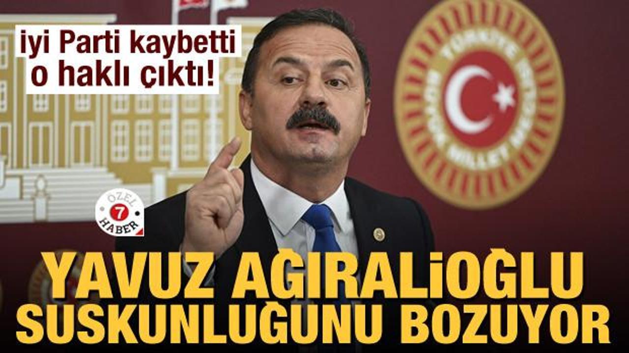 İyi Parti kaybetti, o haklı çıktı: Yavuz Ağıralioğlu suskunluğunu bozuyor!