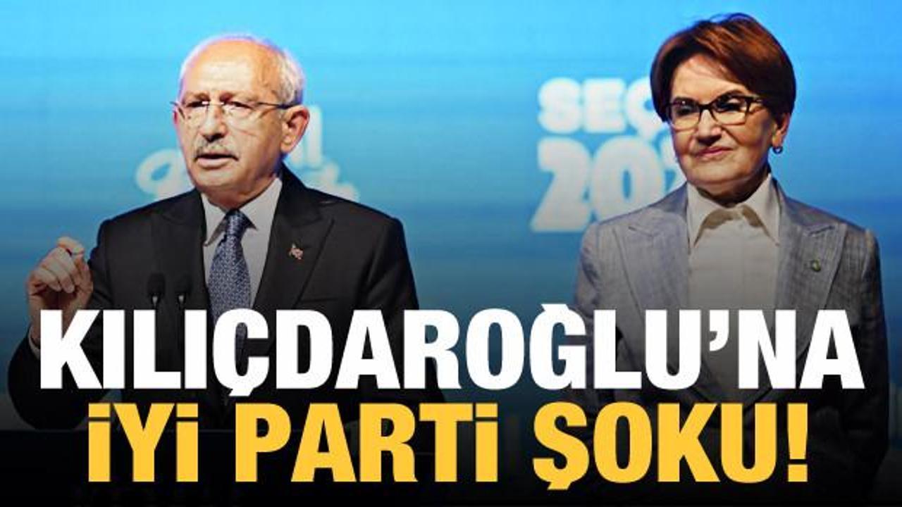 Kılı&ccedil;daroğlu'na İYİ Parti şoku: Oylar Erdoğan ve Oğan'a gitti