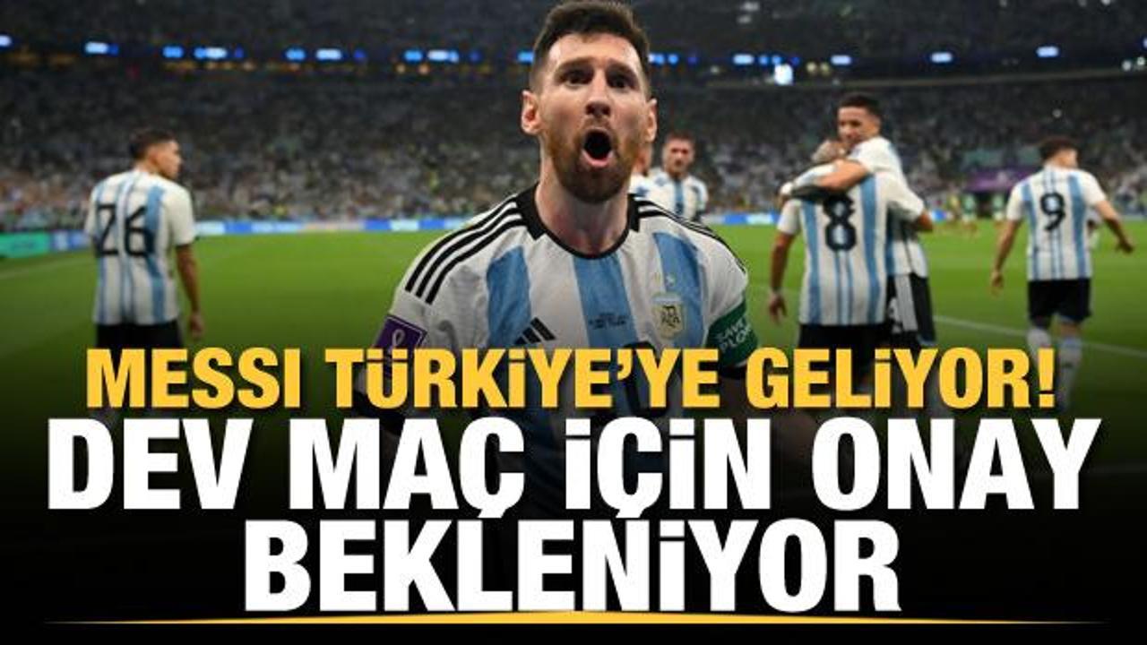 Lionel Messi Türkiye'ye geliyor! Dev maç için onay bekleniyor