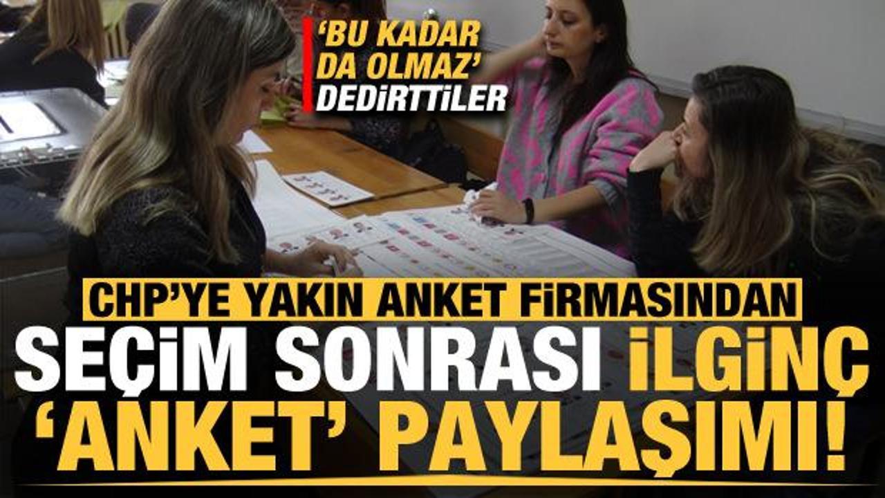 Metropoll anket şirketinden se&ccedil;im sonrası 'pes artık' dedirten paylaşım!