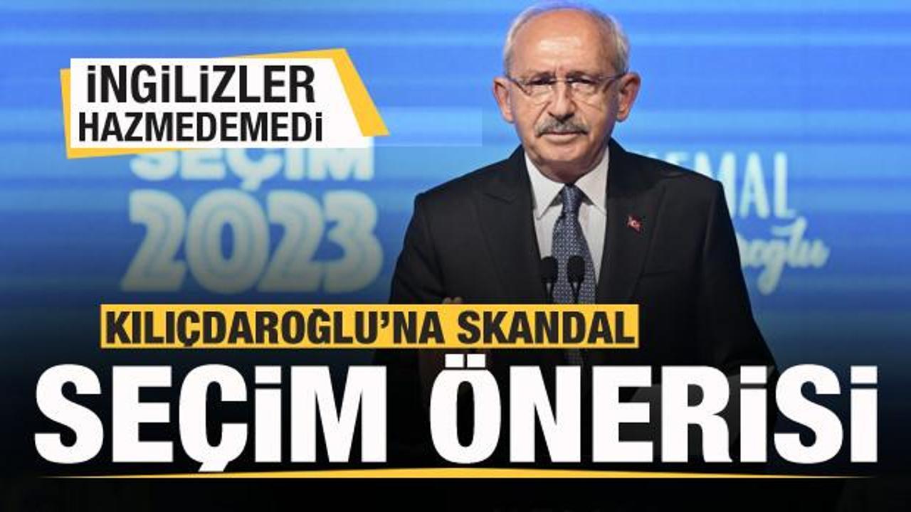 Se&ccedil;im 2. tura kaldı! İngilizlerden Kılı&ccedil;daroğlu'na skandal se&ccedil;im &ouml;nerisi