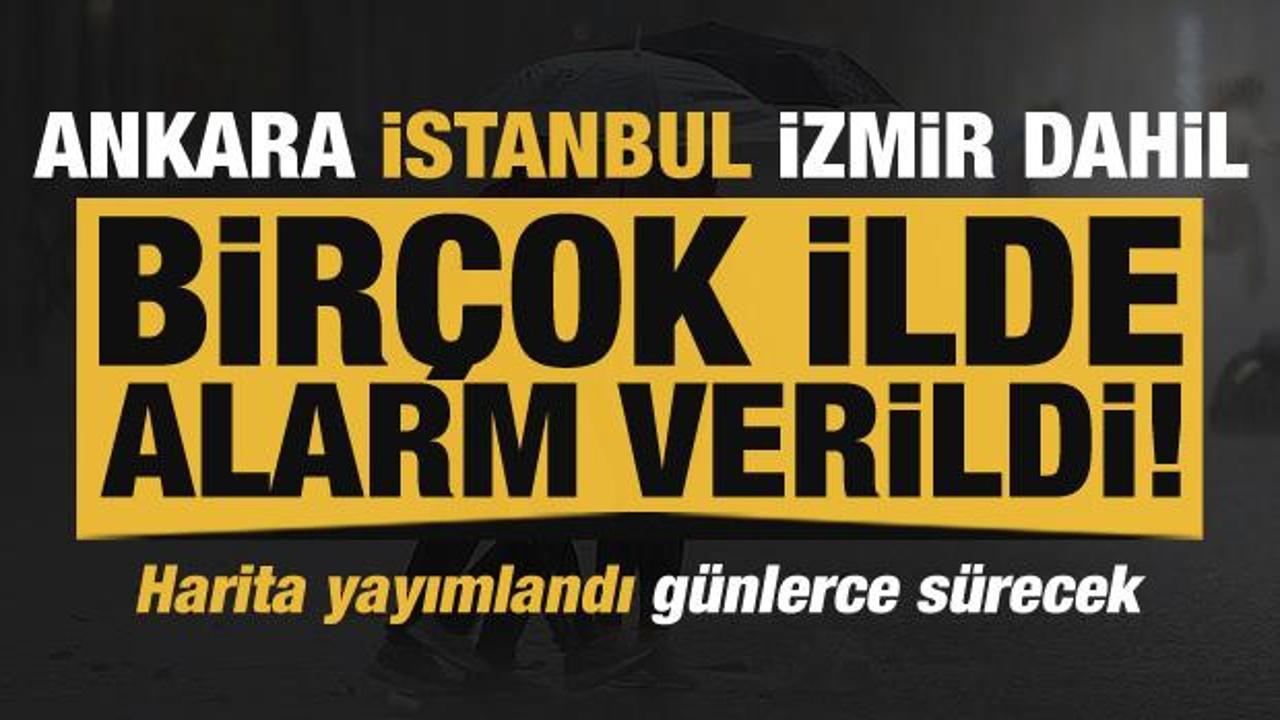 Son dakika: Yeni rapor yayımlandı! İstanbul, İzmir, Ankara dahil bir&ccedil;ok ile uyarı...