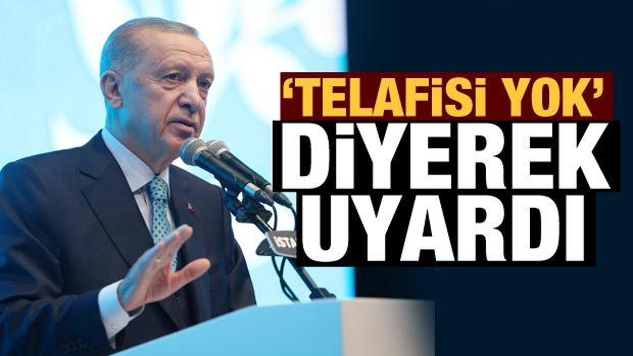 Cumhurbaşkanı Erdoğan 'telafisi yok' diyerek uyardı: Sandıklara sahip çıkmalısınız!