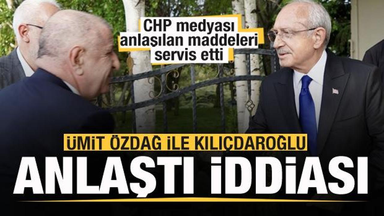 Kılı&ccedil;daroğlu ile &Ouml;zdağ anlaştı iddiası! İsmail Saymaz anlaşılan maddeleri servis etti