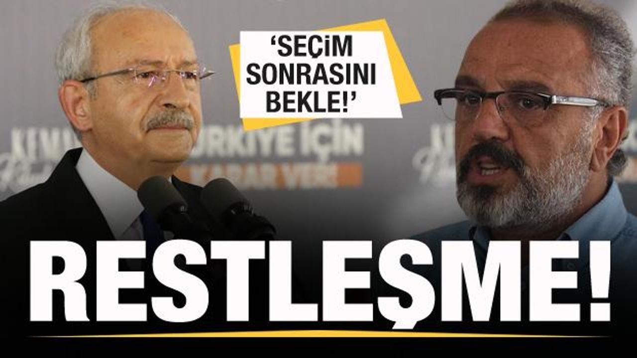 Kılıçdaroğlu ile Sırrı Sakık arasında restleşme! Seçim sonrasını bekle