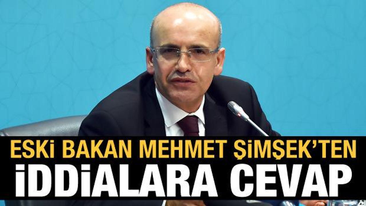 Mehmet Şimşek'ten Dubai'ye taşındığı iddialarına yalanlama