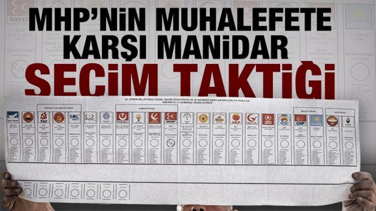MHP’nin muhalefete karşı manidar taktiği: 'Liste' stratejisi!