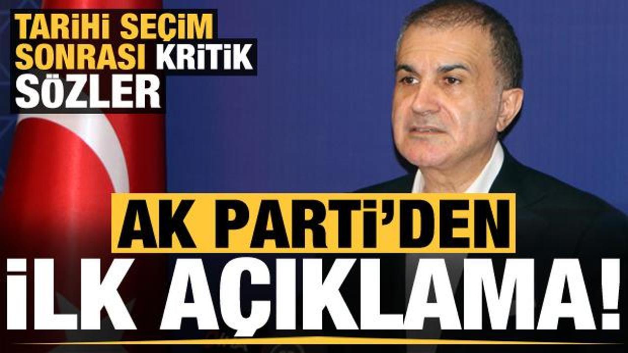 Tarihi seçimle ilgili AK Parti'den son dakika açıklaması!