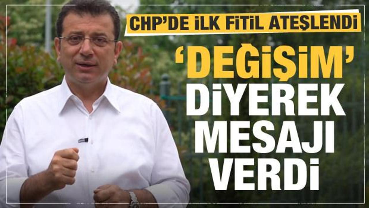 Ekrem İmamoğlu fitili yaktı! Seçim sonrası CHP için 'Değişim' mesajı - Haber 7 SİYASET