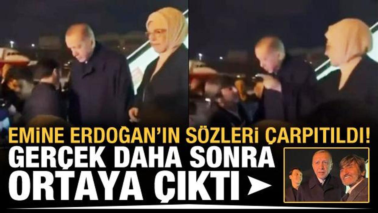 Emine Erdoğan'ın Dilmen'e s&ouml;ylediği s&ouml;zler &ccedil;arpıtıldı!