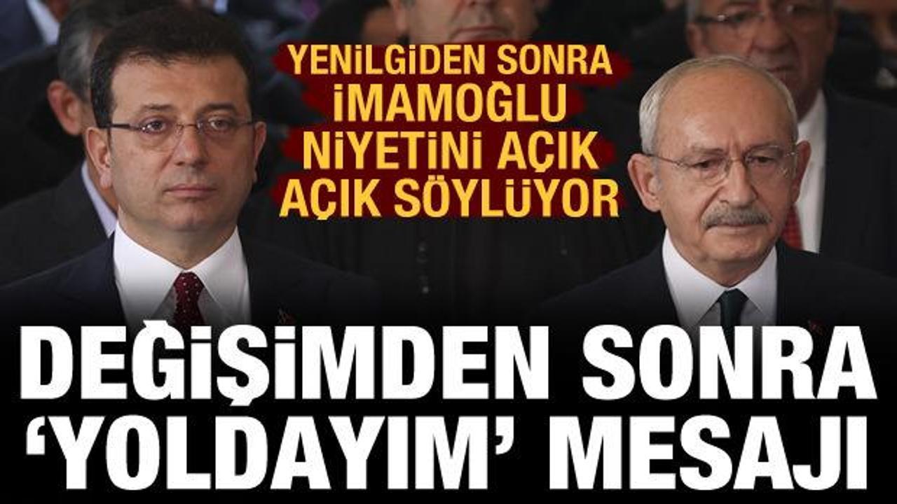 İmamoğlu'ndan m&uuml;cadele mesajı: Ben zaten yoldayım, menzile koşacağım