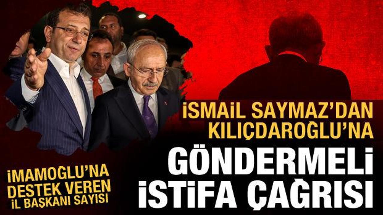 İsmail Saymaz'dan Kılıçdaroğlu'na çağrı: Babalara yakışan evlatların önünü açmak