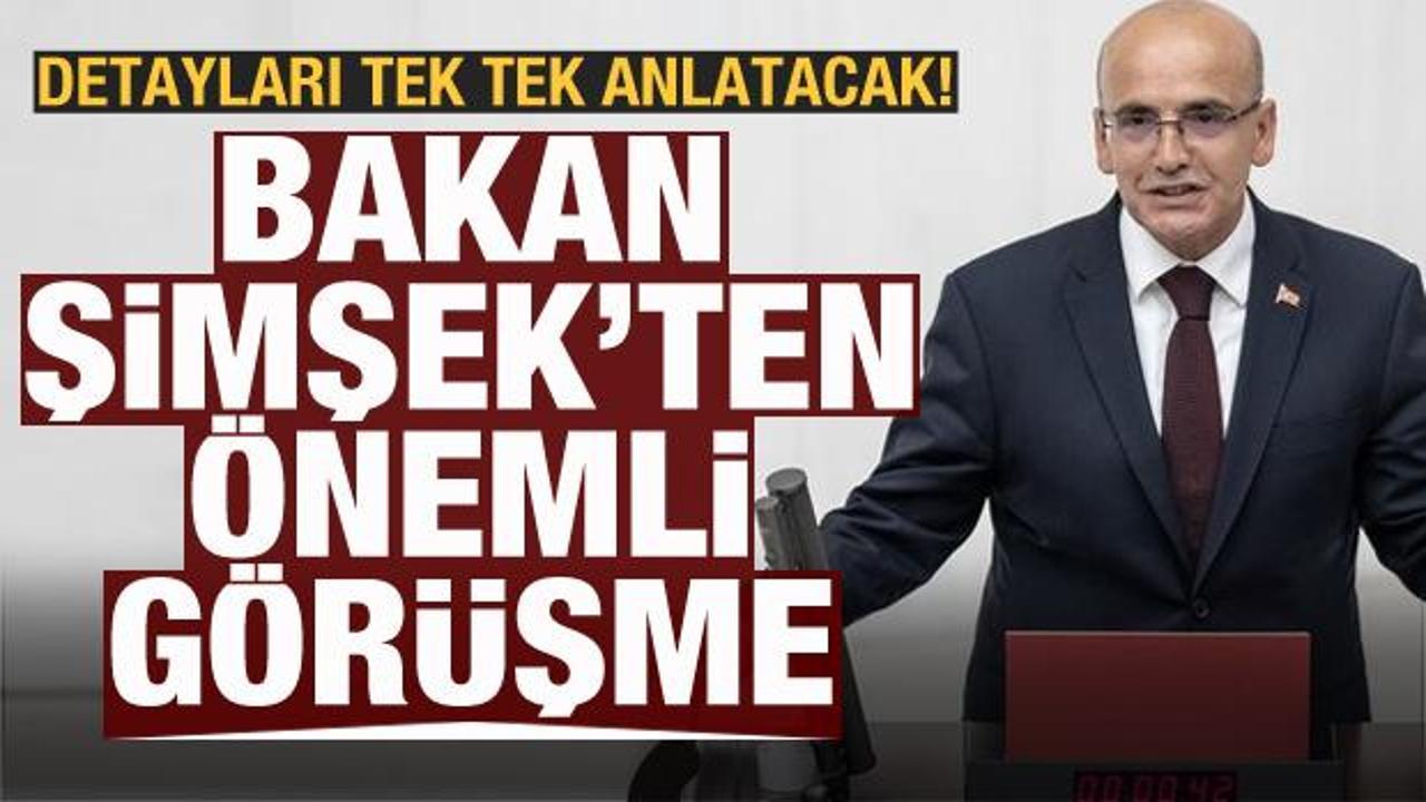Bakan Şimşek banka genel m&uuml;d&uuml;rleriyle g&ouml;r&uuml;şecek