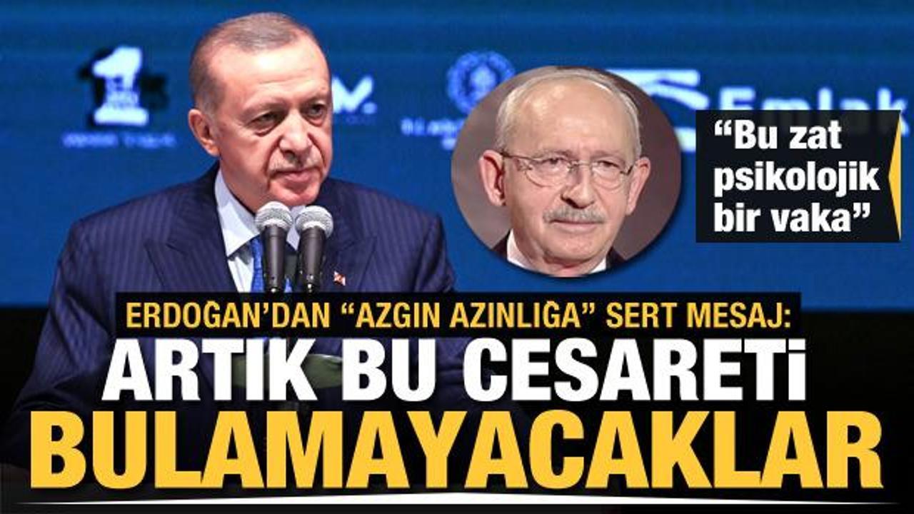 Cumhurbaşkanı Erdoğan: Artık kimse bu milletin evlatlarını aşağılama cesareti bulamayacak