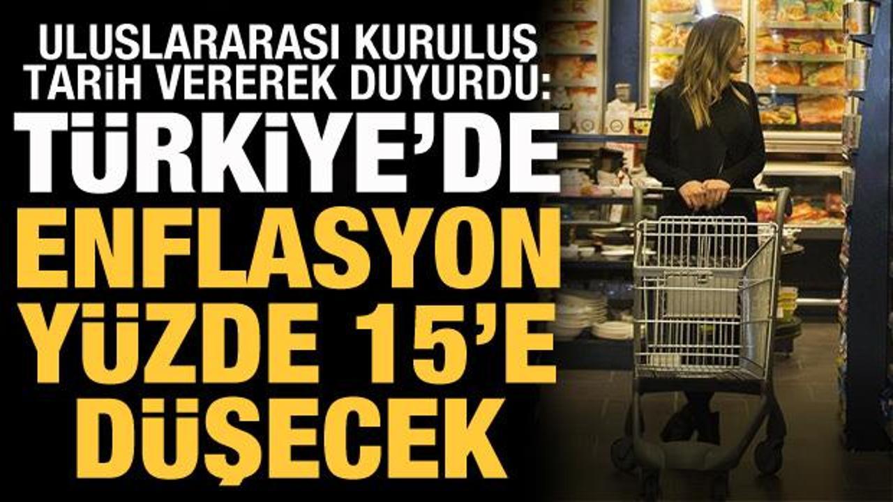 Fitch Solutions tarih verdi: T&uuml;rkiye'de enflasyon y&uuml;zde 15'e d&uuml;şecek