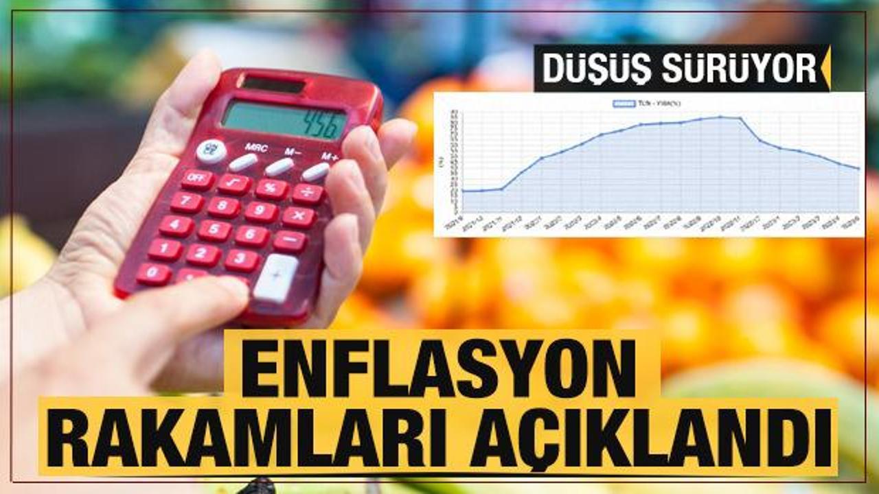 Mayıs ayı enflasyon rakamları a&ccedil;ıklandı