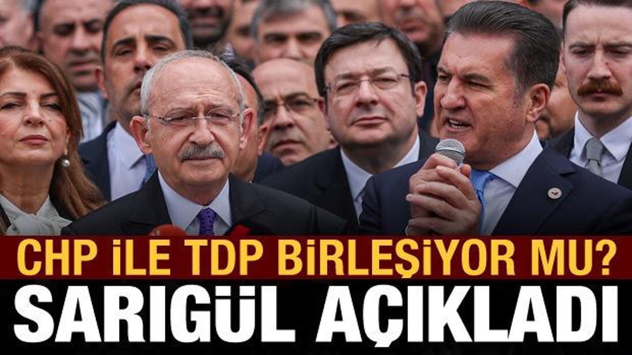 Sarıgül açıkladı: Türkiye Değişim Partisi, CHP ile birleşiyor