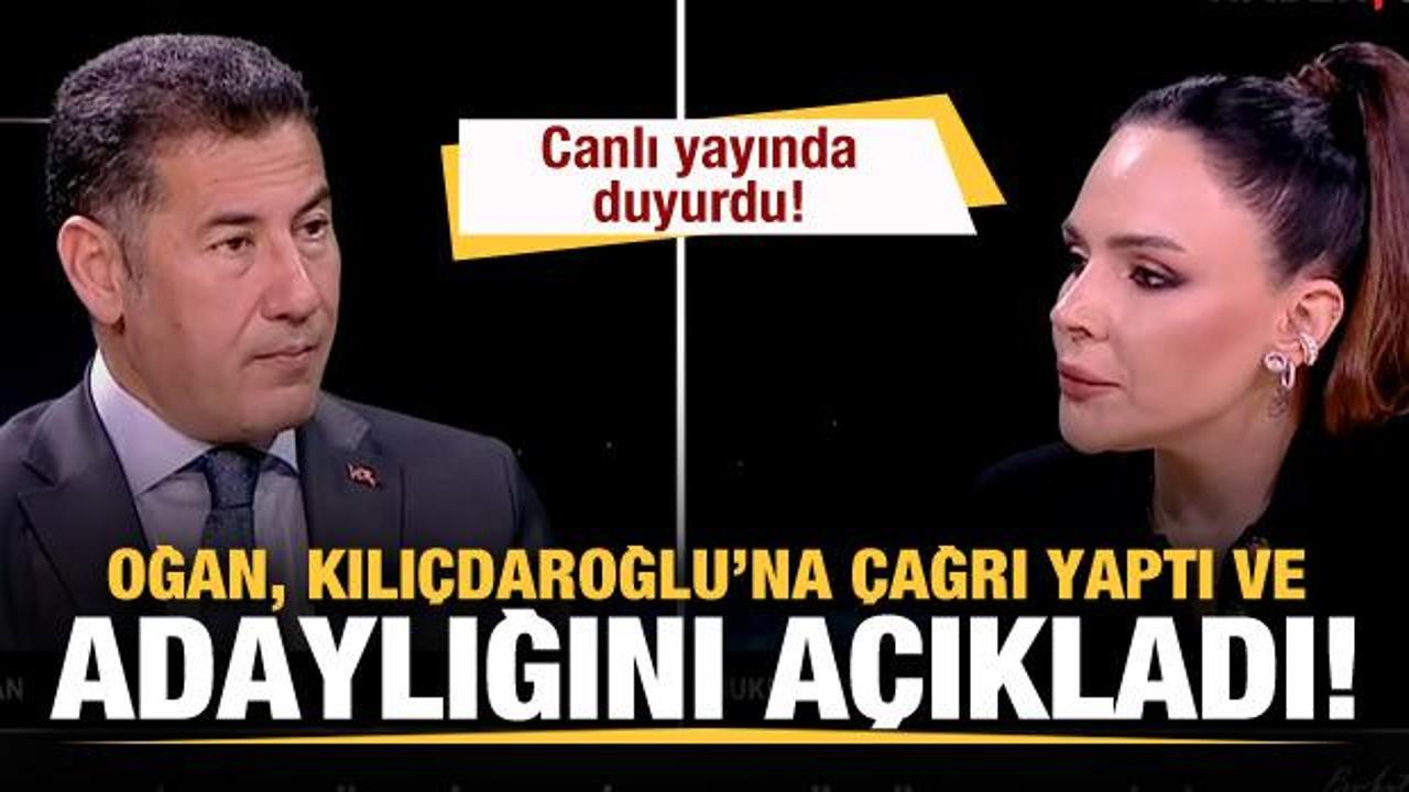 Sinan Oğan'dan Kılıçdaroğlu'na istifa çağrısı ve adaylık açıklaması!
