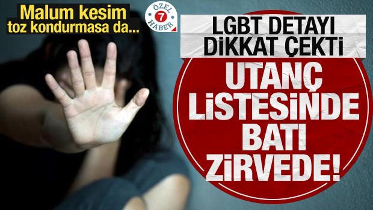 Bu &uuml;lkelerde tecav&uuml;z oranları patladı! LGBT detayı dikkat &ccedil;ekti