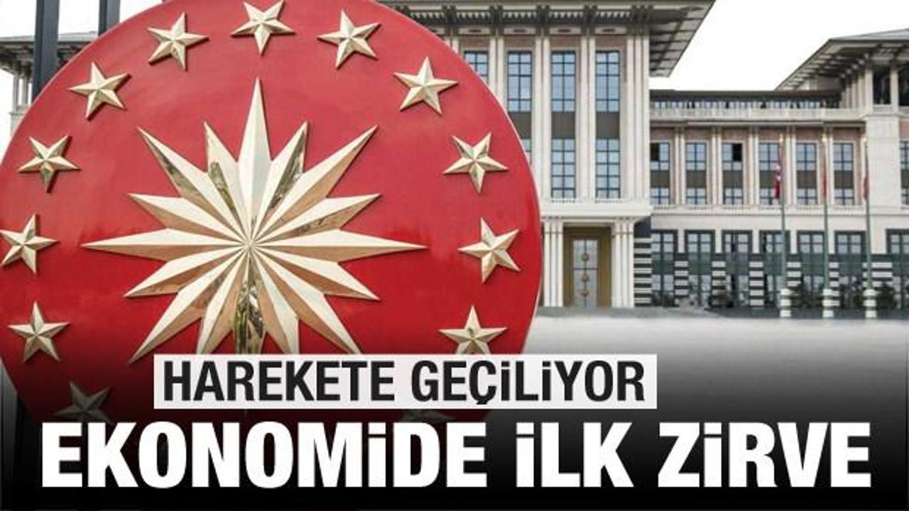 Yeni d&ouml;nemin ilk ekonomi zirvesi yapıldı! İlk a&ccedil;ıklama geldi