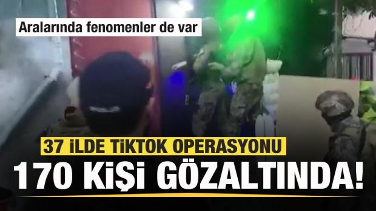 37 ilde Tiktok operasyonu: 120 g&ouml;zaltı! Aralarında fenomenler de var