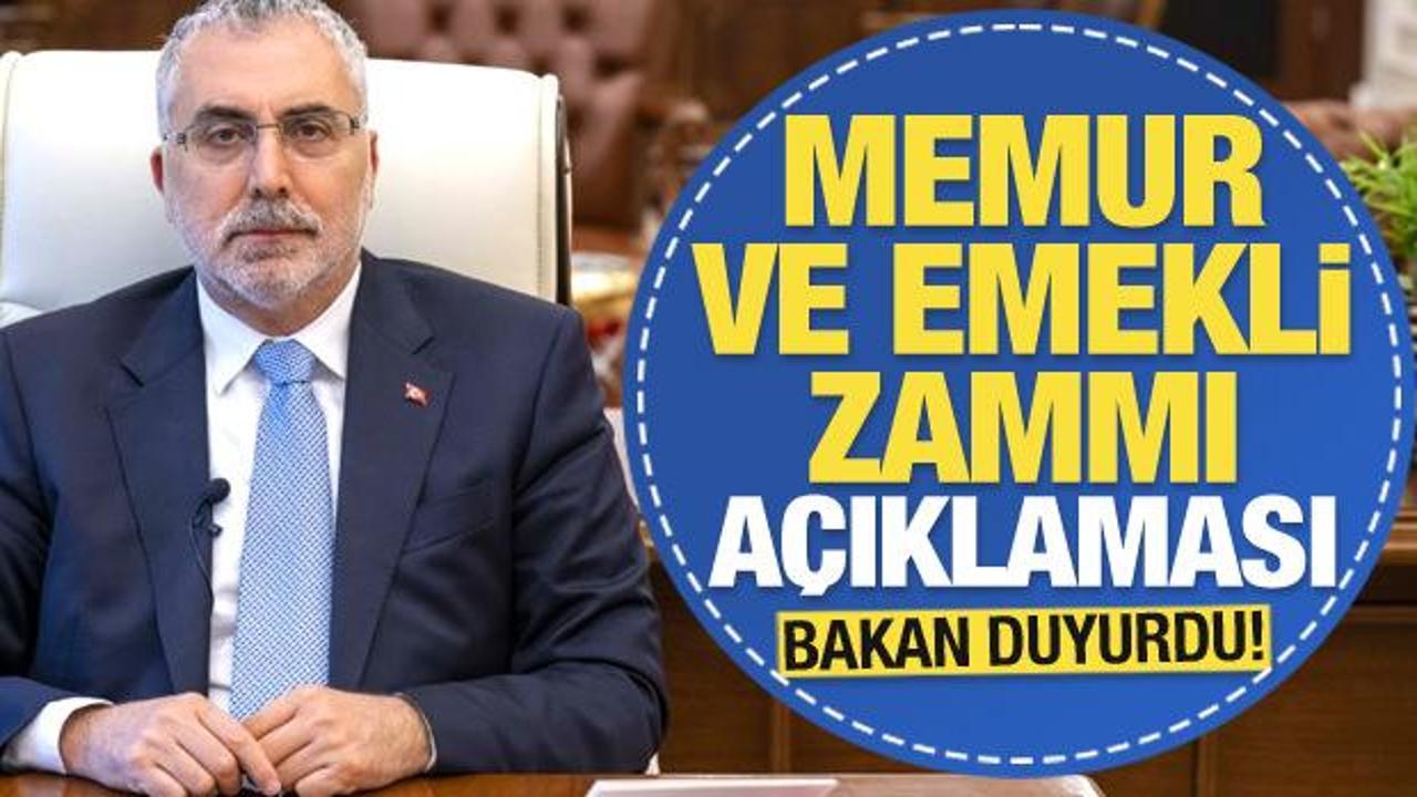 Bakan Işıkhan'dan memur ve emekli zammı a&ccedil;ıklaması!