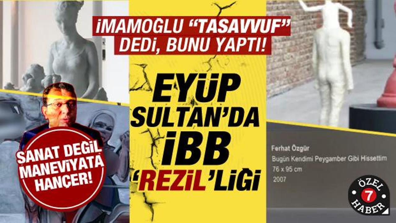  İmamoğlu 'Tasavvuf Müzesi' dedi konser merkezi yaptı! Eyüp Sultan'ın maneviyatına hançer